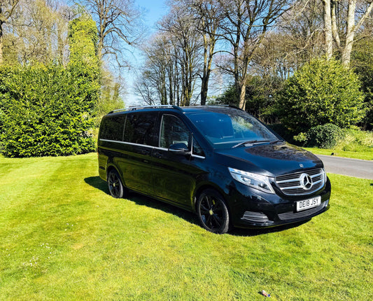 Wedding Cars NI and Belfast | Mercedes V-Class Chauffeur Hire | Group Luxury Travel NI