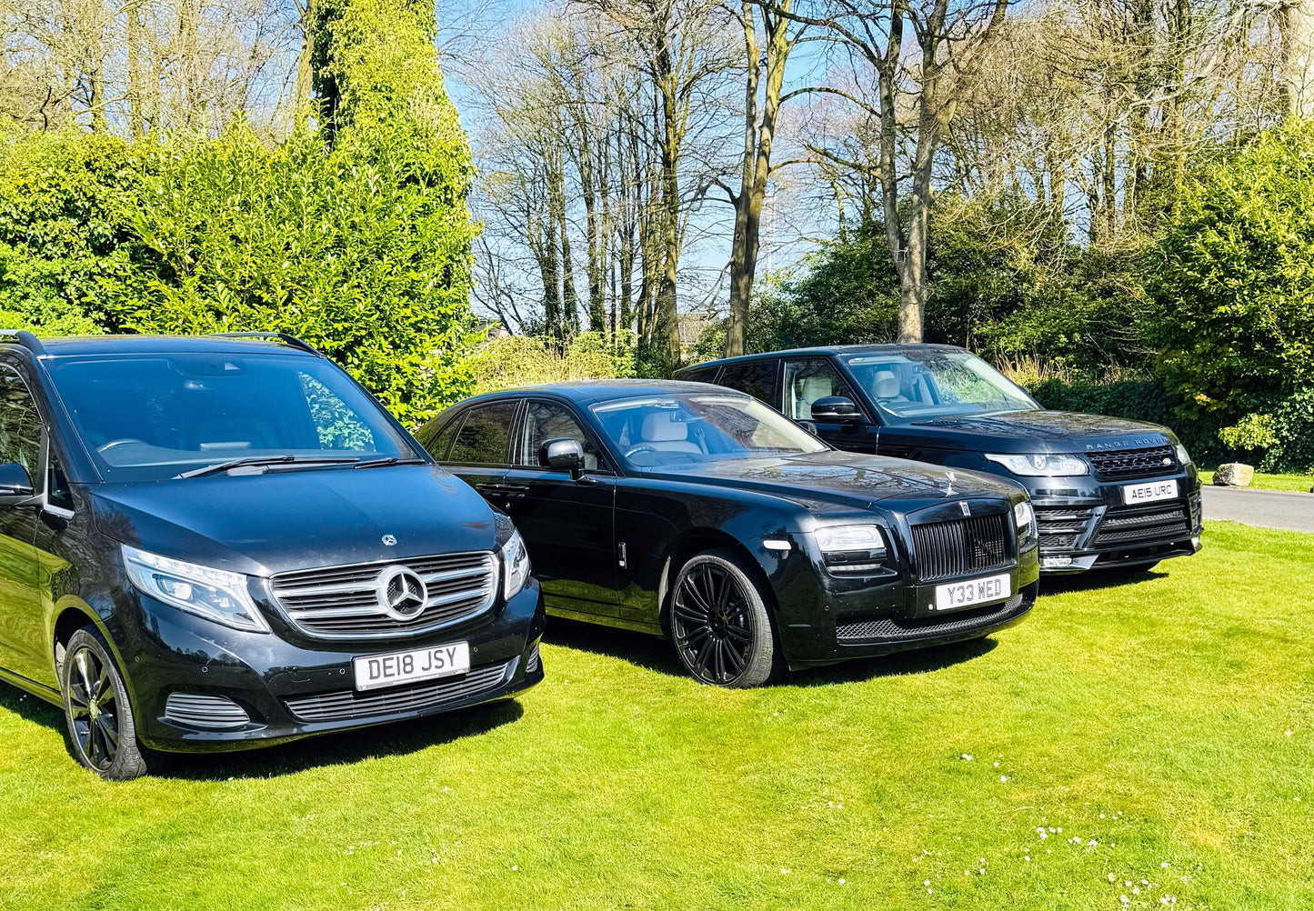 Wedding Cars NI and Belfast | Mercedes V-Class Chauffeur Hire | Group Luxury Travel NI
