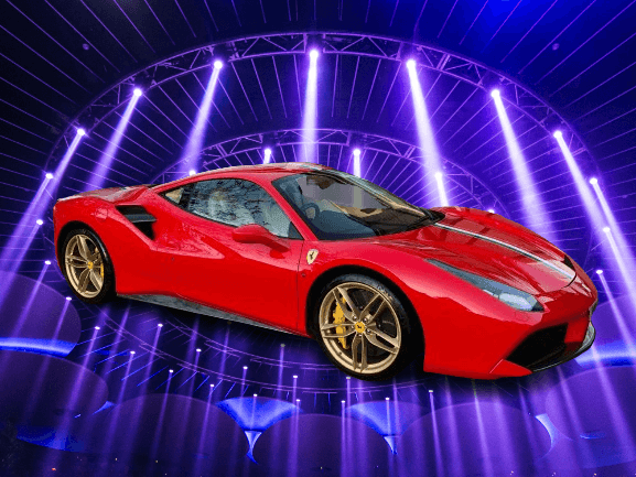 Wedding Cars NI and Belfast | Ferrari Chauffeur Hire | Supercar Wedding & Event Experience