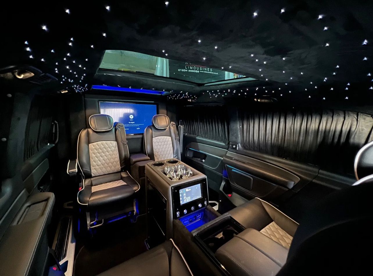 Mercedes V-Class Chauffeur Hire | Group Luxury Travel NI